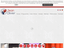 Tablet Screenshot of jean-olivier.com